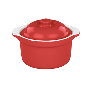 Mini-cocotte 11cm Stoneware rouge (4)