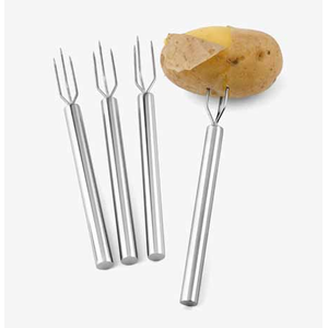 Aardappelvork set van 4