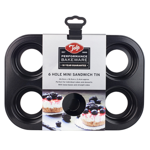 Mini cake-muffin-sandwich Performance 6pcs bord flex.