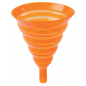 Funnel collapsible orange 12cm H15cm