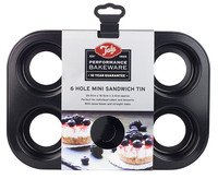 Mini cake-muffin-sandwich Performance 6cups losse bodem