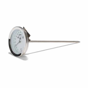 Thermomètre friture inox 16cm
