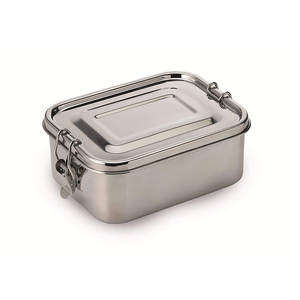 Boîte casse-croute inox avec joint silicone M