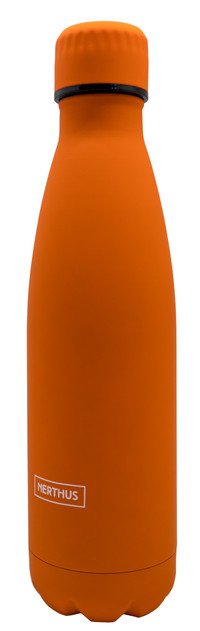 Drinkfles vacuüm 500ml oranje (warm en koud)