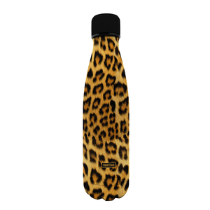 Drinkfles vacuüm 500ml tijgerprint (warm en koud)