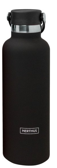 Drinkfles sport vacuüm 750ml zwart (warm en koud)
